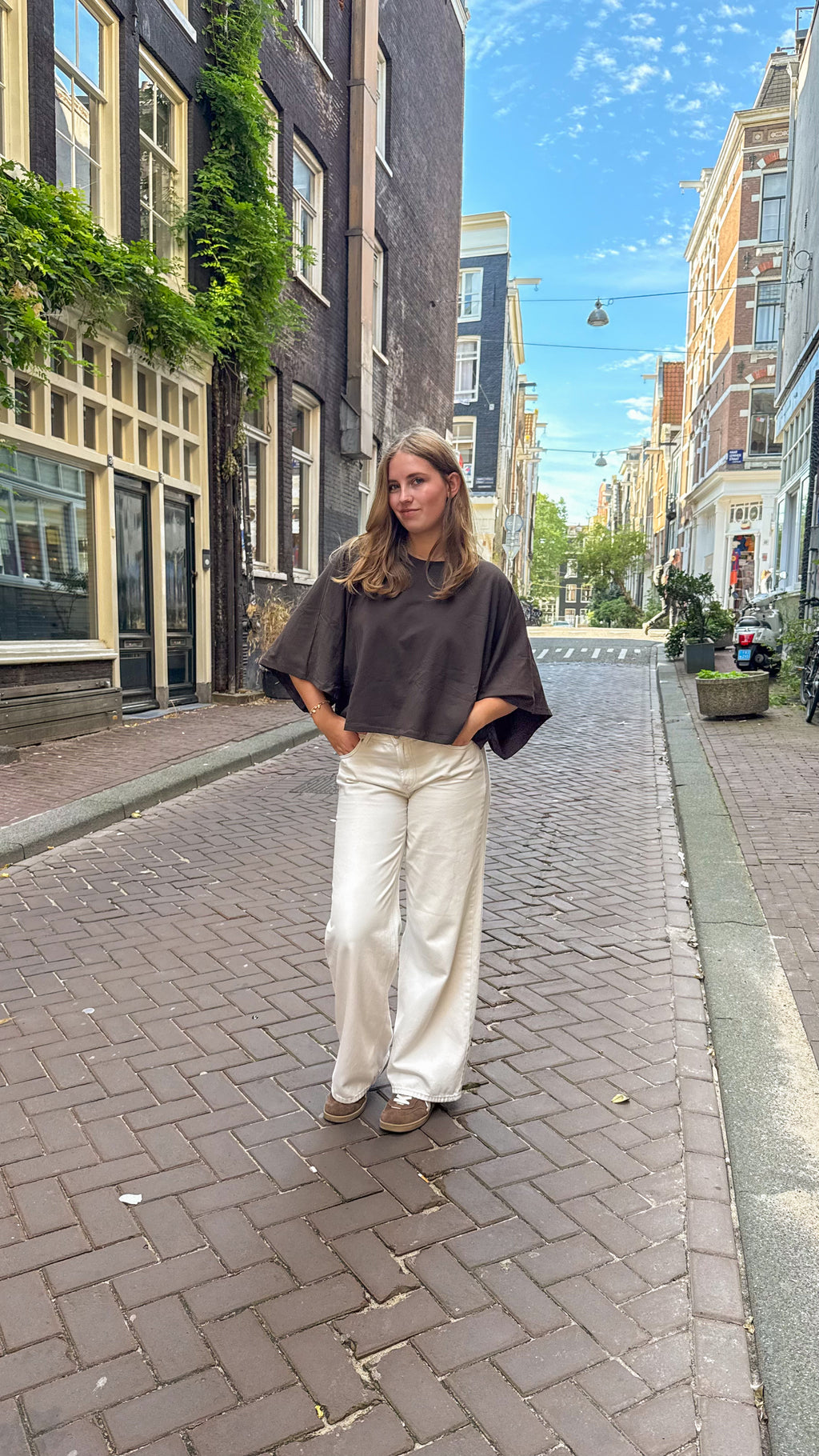 Batwing sleeve t-shirt hannah