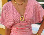 Scandi organic necklace