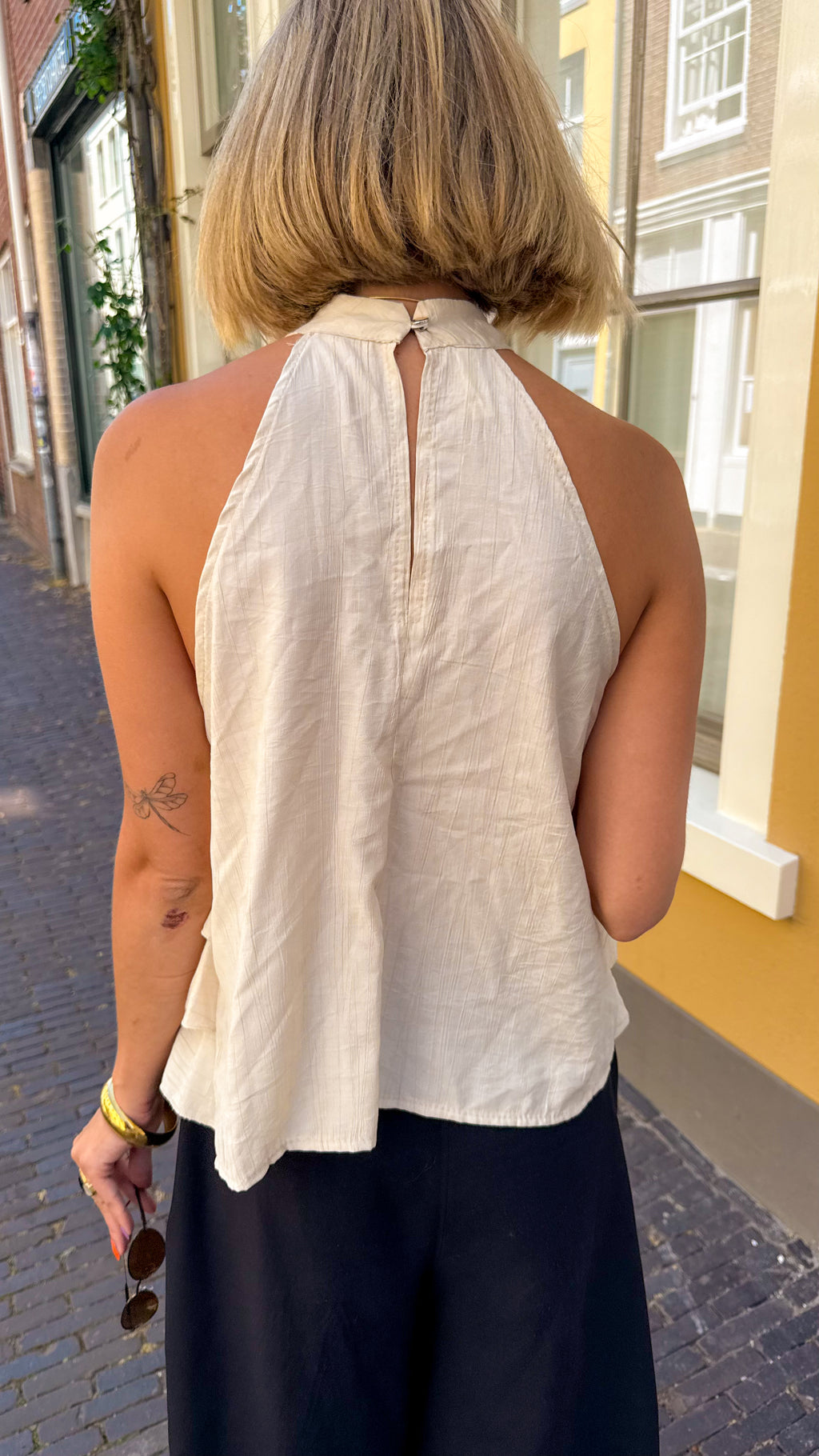 Ruffled top carmen