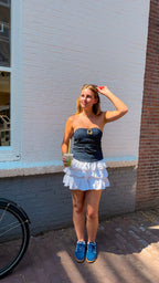 Dotted tube top luna