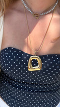 Scandi organic necklace